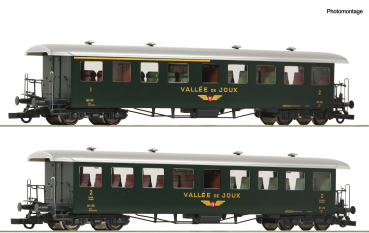 Roco 6200198 - Spur HO 2-tlg. Set: Seetalbahnwagen, PB