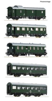Roco 6200243 - Spur HO 5-tlg. Set: Personenzug, DR