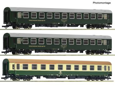 Roco 6200292 Spur HO 3-tlg. Set 1: D 1371/1370 „Vitoscha“, BDZ/DR