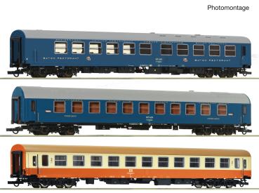 Roco 6200297 Spur HO 3-tlg. Set 2: D 1371/1370 „Vitoscha“, BDZ/DR