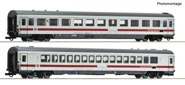 Roco 6200358 Spur HO 2-tlg. Set: Schnellzugwagen „55 Jahre InterCity/Abschiedswagen“, DB AG