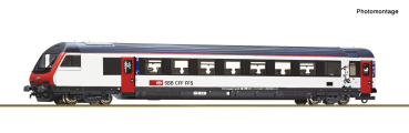 Roco 6210199 - Spur HO Steuerwagen 2. Klasse für EW-IV-Pendelzüge, SBB
