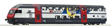 Roco 6210326 Spur HO Doppelstock-Steuerwagen, SBB