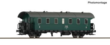 Roco 6280076 Spur TT Personenwagen Donnerbüchse Ci 3. Kl. CSD, Epoche III