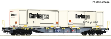 Roco 6600122 - Spur HO  Containertragwagen, SBB Cargo