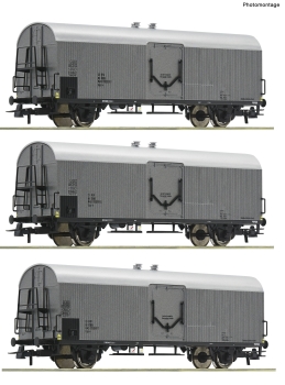 Roco 6600140 - Spur HO 3-tlg. Set: Kühlwagen, ÖBB