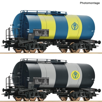 Roco 6600163 - Spur HO 2-tlg. Set: Kesselwagen, ÖMV/ÖBB