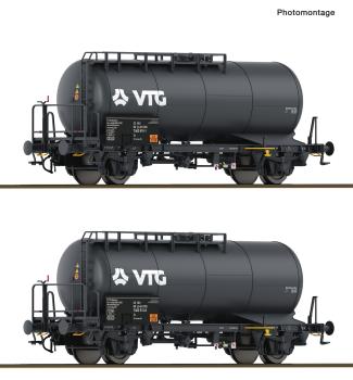 Roco 6600246 - Spur HO 2-tlg. Set: Kesselwagen „VTG“, GATX