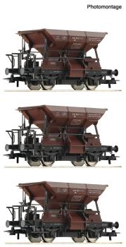 Roco 6600269 - Spur HO 3-tlg. Set: Talbot-Schotterwagen, DB