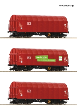 Roco 6680012 - Spur TT Schiebeplanenwagen der DB AG