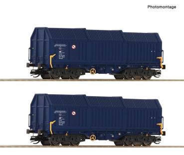 Roco 6680013 - Spur TT Teleskophaubenwagen der ZSSK Cargo