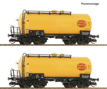 Roco 6680019 - Spur TT 2-tlg. Set: Kesselwagen, DR