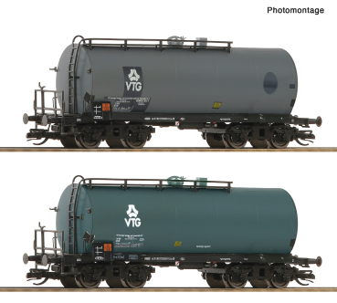 Roco 6680037 - Spur TT 2-tlg. Set: Kesselwagen „VTG“, DB