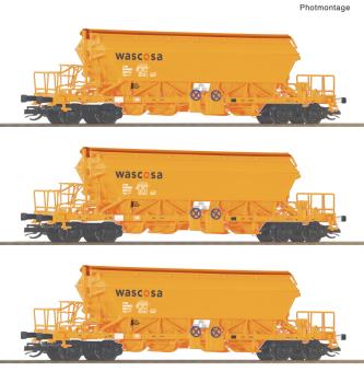 Roco 6680063 Spur TT 3er Set Kaliwagen Taoos, Wascosa, Ep.VI