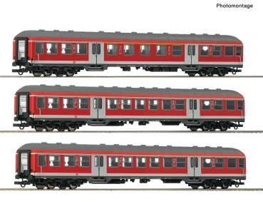 Roco 74050 - 3-tlg. Set: Regionalzug, DB AG