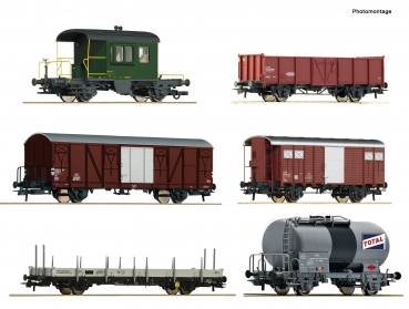 Roco 76051 - 6-tlg. Set: Güterzug „Gotthardbahn“, SBB