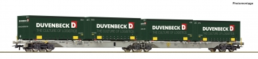 Roco 76635 - Container-Doppeltragwagen, DB AG