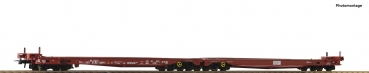 Roco 76756 - Doppelwippenwagen, FS