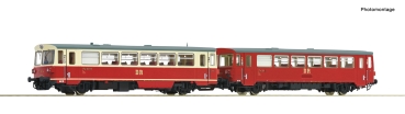 Roco 7700013 - Spur HO Dieseltriebwagen 174 001-8 mit Beiwagen, DR