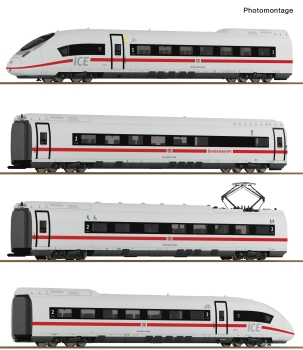 Roco 7700017 - Spur HO 4-tlg. Set: Elektrotriebzug ICE 3neo (BR 408), DB AG