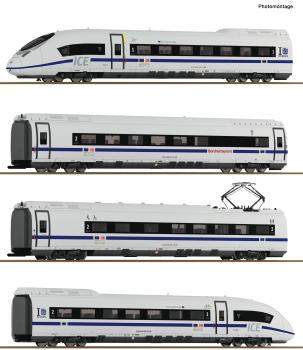 Roco 7710027 Spur HO 4-tlg. Set: Elektrotriebzug ICE 3neo (BR 408), DB AG