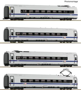 Roco 7710028 Spur HO 4-tlg. Set: Zwischenwagen ICE 3neo (BR 408), DB AG
