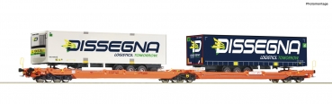 Roco 77395 - Doppeltaschen-Gelenkwagen T3000e, Wascosa