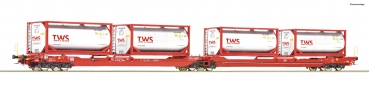 Roco 77396 - Doppeltaschen-Gelenkwagen T3000e, ÖBB/RCW