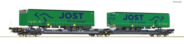 Roco 77402 - Doppeltaschen-Gelenkwagen T3000e, CEMAT