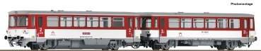 Roco 7790005 - Spur TT  Dieseltriebwagen 810 159-4 mit Beiwagen, ZSSK