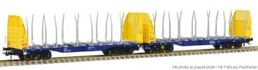 Sudexpress S657059 Spur HO DB AG VTG (Innofreight) Doppel Holztransportwagen Sggmrrs Ep.VI