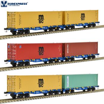Sudexpress S854005 - Spur HO 3-tlg. Budamar Sggrrs 80' Set