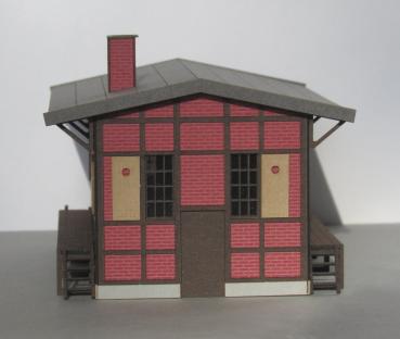 Laffont T5911 - Spur TT  Fachwerk-Güterschuppen mit Ziegelfassade