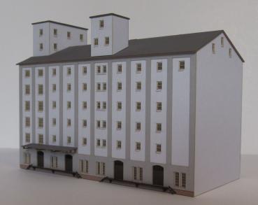 Laffont Z1701 - Spur Z  Großes Hafenspeicher-Gebäude verputzt