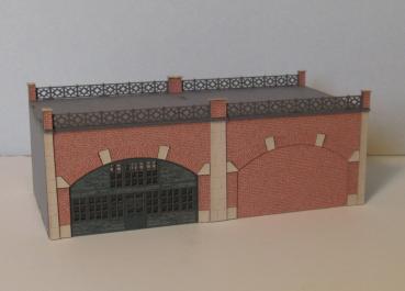Laffont Z2401 - Spur Z Arkaden-Hochbahn-Segment mit Geschäft