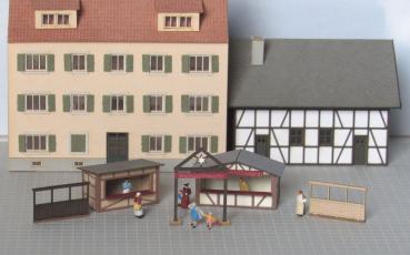 Laffont Z6001 - Spur Z  Set Weihnachtsmarkt I
