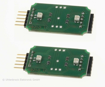 Uhlenbrock 69214 - Track-Control 2 Verbindungsplatinen mit Ausleuchtung