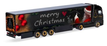 Herpa 321891 - Spur H0 Volvo FH Aero Globetrotter XL Koffer-Sattelzug Weihnachtsmodell 2026