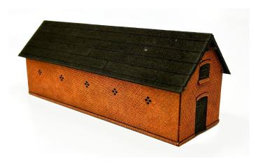MBR model AS-0303 - Spur H0 Backsteinscheune