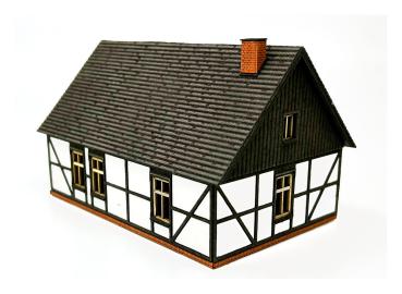 MBR model AS-0313 - Spur H0 Fachwerkhaus
