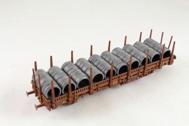 Ladegüter Bauer H01077 - Spur HO Drahtringe für Flachwagen
