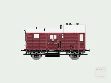Hädl 116000  Spur TT Packwagen Pwg Pr14, KPEV, Ep. I