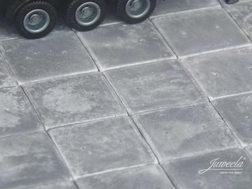 Juweela 28360 - Spur HO Industrie Betonplatte, 80 Stück