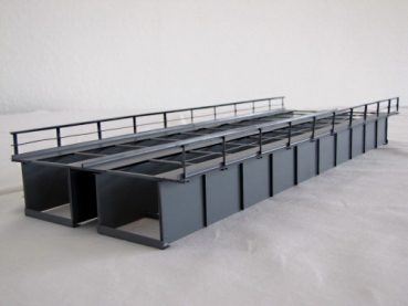 Hack T36-2 - Blechträgerbrücke · 2-gleisig · 36 cm