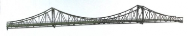 Hack Z150 - Zügelgurtbrücke · 2-gleisig · 147 cm