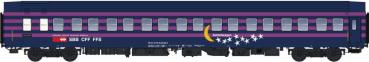 LS Models 47255 - Spur HO SBB Schlafwagen T2S WLAm, Mond und Sterne, Ep. Vb, DC