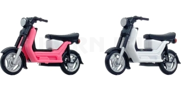 Kres 55062030 - Komplettmodelle 2x Simson SR50, rosa und weiß