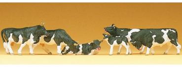 Preiser 10555 Spur HO 5 Kühe und 1 Kalb