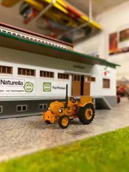 Kußmaul Modell H0-POD-B308-AOX - Spur HO Porsche Diesel Super B308 "abgerüstet" Traktor Schlepper