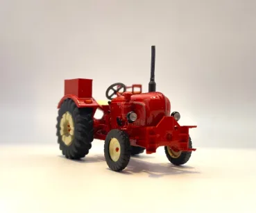 Kußmaul Modell H0-POD-B308-ARX - Spur HO Porsche Diesel Super B308 "abgerüstet" (rot)  Traktor